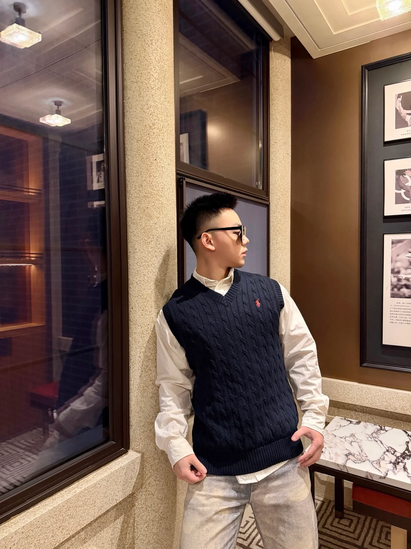 【 】Ralph Lauren （Blue）
